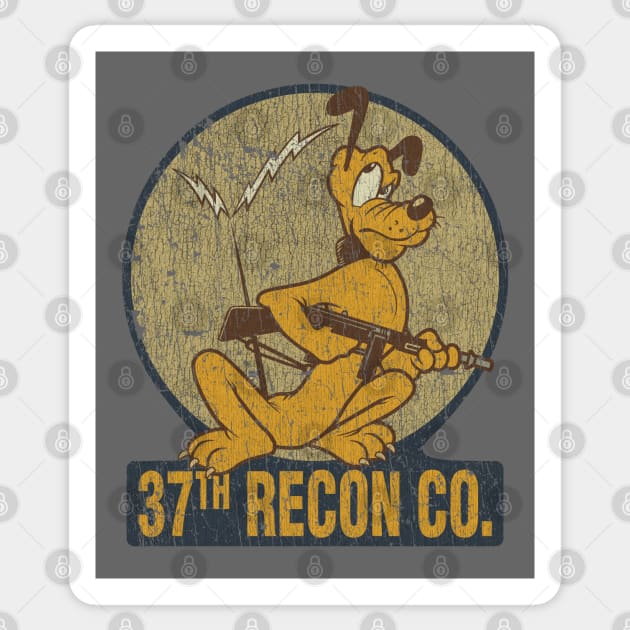 37th Recon Co. 1942 Sticker by JCD666